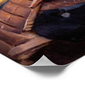 Poster Gustave Caillebotte - Bateau (Coin)