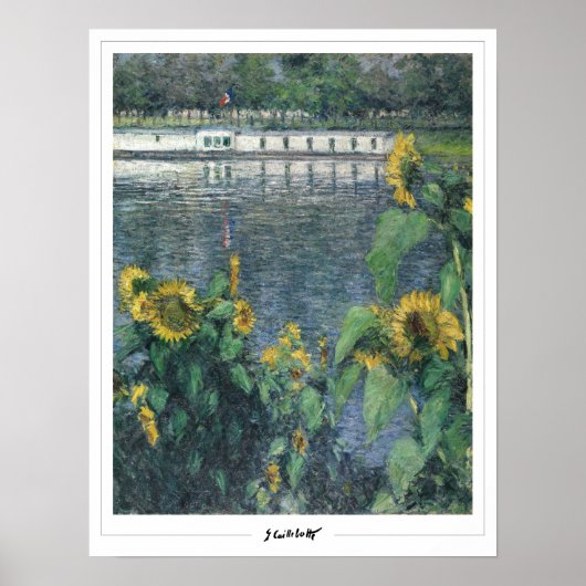 Poster Gustave Caillebotte Beaux-Arts #198 (Devant)