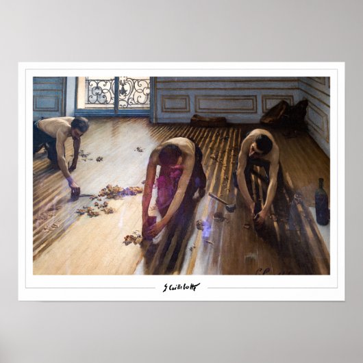 Poster Gustave Caillebotte Beaux-Arts #223 (Devant)