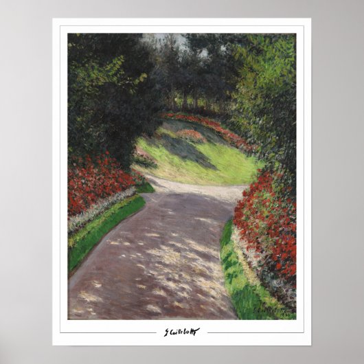 Poster Gustave Caillebotte Beaux-Arts #369 (Devant)