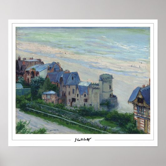 Poster Gustave Caillebotte Beaux-Arts #97 (Devant)
