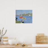Poster Gustave Caillebotte - La Seine à Argenteuil (Cuisine)
