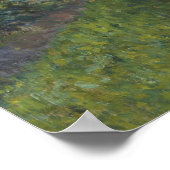 Poster Gustave Caillebotte - Le Parc Monceau (Coin)