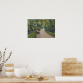 Poster Gustave Caillebotte - Le Parc Monceau (Cuisine)