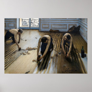 Poster Gustave Caillebotte - Les Graveuses