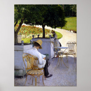 Poster Gustave Caillebotte Les Orangers