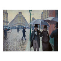 Gustave Caillebotte - Paris Street ; Rainy Day