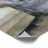 Poster Gustave Caillebotte - Portraits dans la campagne (Coin)