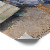 Poster Gustave Caillebotte - Portraits dans la campagne (Coin)