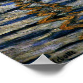 Poster Gustave Caillebotte : Regatta à Argenteuil (Coin)