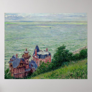 Poster Gustave Caillebotte - Villas à Trouville