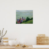 Poster Gustave Caillebotte - Villas à Trouville (Cuisine)