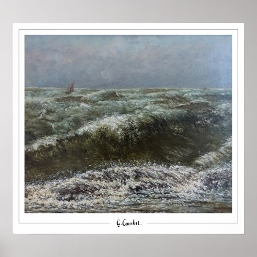 Poster Gustave Courbet Beaux-Arts #183 (Devant)