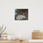 Poster Gustave Courbet Beaux-Arts #96 (Cuisine)