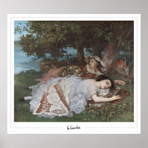 Poster Gustave Courbet Beaux-Arts #96