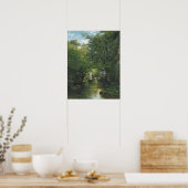 Poster Gustave Courbet - Bremen Creek 1866 (Cuisine)