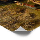 Poster Gustave Courbet - Jeunes Dames du Village (Coin)