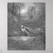 Poster Gustave Dore Engraving Purgatory Illustration (Devant)
