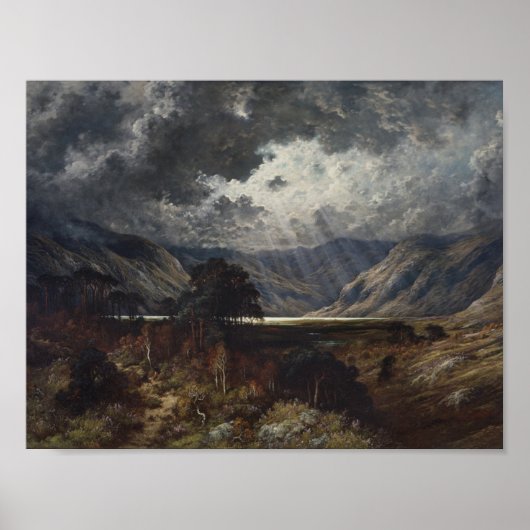 Poster Gustave Dore - Loch Lomond (Devant)