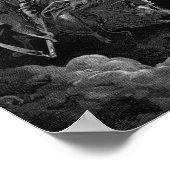 Poster Gustave Dore - Mort Sur Le Cheval Pâle (Coin)
