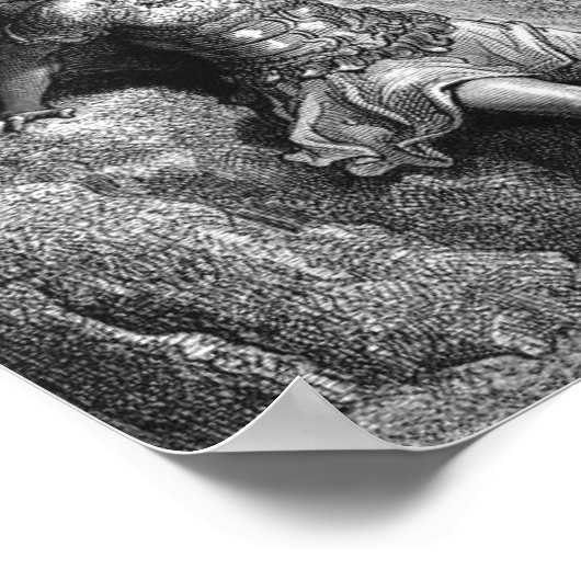 Poster Gustave Dore Paradise perdu (Coin)