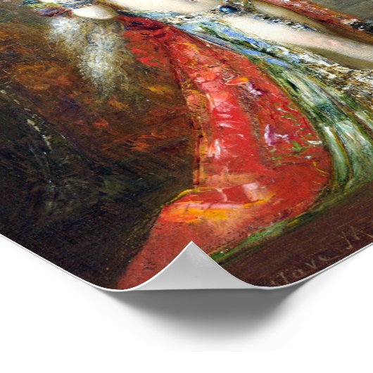 Poster Gustave Moreau L'Apparition (Coin)