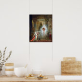 Poster Gustave Moreau L'Apparition (Cuisine)