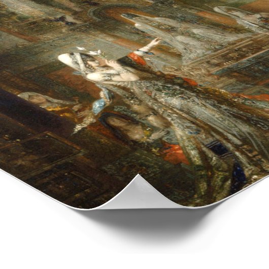 Poster Gustave Moreau- Salome Dancing before Herod (Coin)