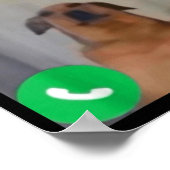 Poster Gustavo The Dog Is Calling Funny Meme Gen Z Alpha  (Coin)