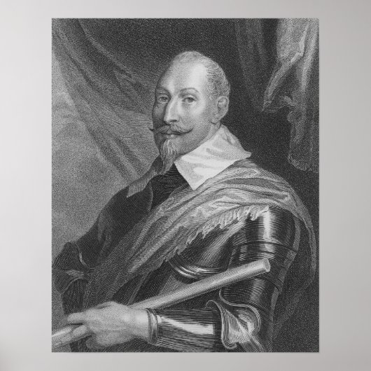 Poster Gustavus Adolphus II Roi de Suède (Devant)