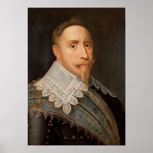Poster Gustavus Adolphus of Sweden (Devant)