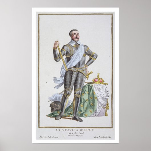 Poster Gustavus IV Adolphus (1778-1837) Roi de Suède pour (Devant)