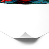 Poster Guthrie Tartan Scottish Plaid Lion Rampant (Coin)