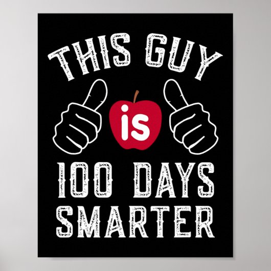 Poster Guy Est 100 Jours Smarter School (Devant)