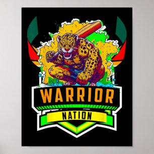 Poster Guyana Cpl T20 Cricket Patriotique 1