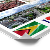 Poster Guyana - I Love - (Coin)