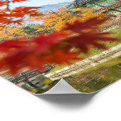 Poster Gyeongbokgung Corée Leçons d'automne (Coin)