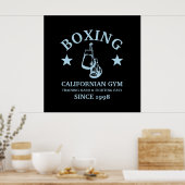Poster Gymnase De Boxe, Gants Pro (Cuisine)