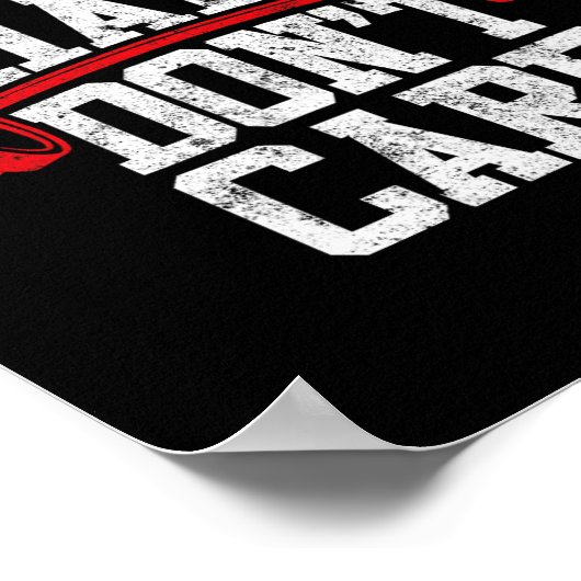 Poster Gymnase Poids Lifting Bodybuilding Gym Cheveux D (Coin)