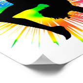 POSTER GYMNAST CUIT ET ADORABLE (Coin)