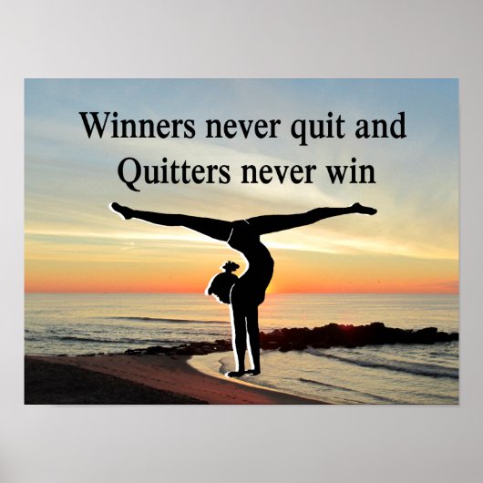 POSTER GYMNAST WINNER (Devant)