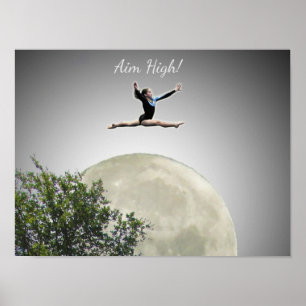 Poster - Gymnaste Aim High