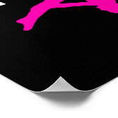 Poster Gymnaste en rugissement (Coin)