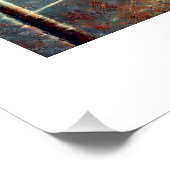 Poster Gymnaste masculin sur les barreaux parallèles, (Coin)