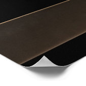 Poster Gymnaste sur le faisceau de balance (Coin)