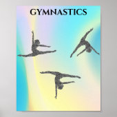 Poster " GYMNASTICS" arc-en-ciel Jigsaw Puzzle (Devant)