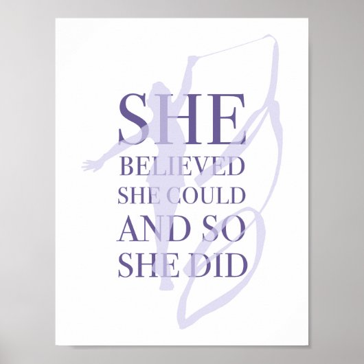 Poster Gymnastique (Devant)