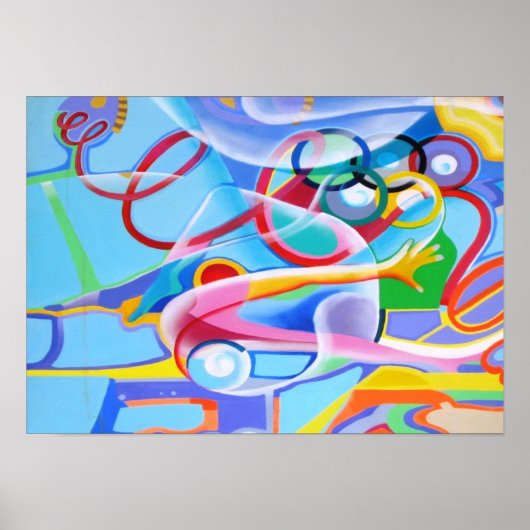 Poster gymnastique (Devant)