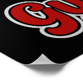 Poster Gymnastique AJOUTER LE NOM Gymnaste Vault Floor At (Coin)