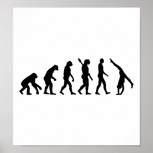 Poster Gymnastique de l'évolution (Devant)